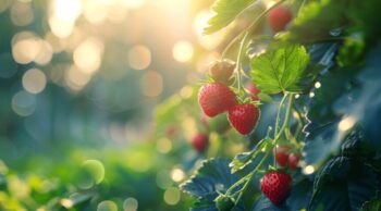 Which plants are good companions for strawberries?