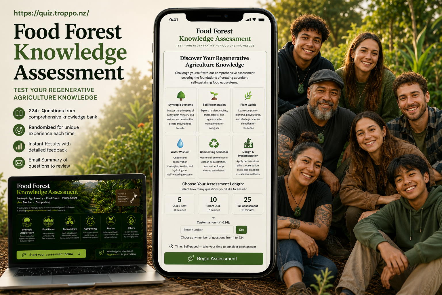 Food Forest Quiz — Regenerative Learning NZ